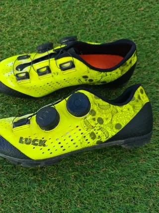 Zapatillas Ciclismo MTB Amarillas