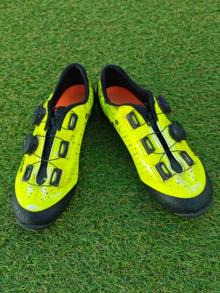 Zapatillas Ciclismo MTB Amarillas