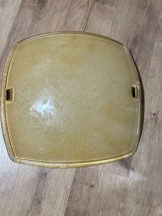 Lámpara Techo Cristal Murano Dorada