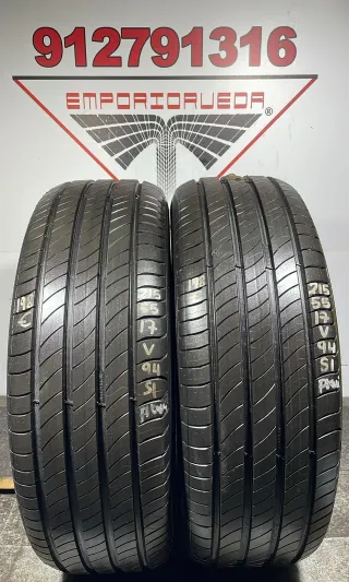 215 55 17 V MICHELIN RUEDA PREMIUM YA MONTADA