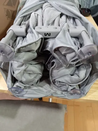 Corralito Plegable ZIKI Gris