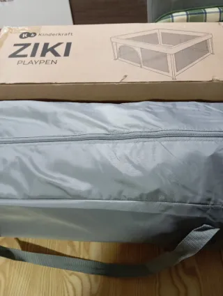 Corralito Plegable ZIKI Gris