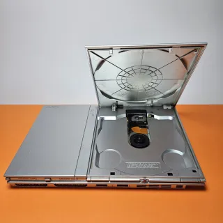 Sony PlayStation 2 PS2 Slim Argento