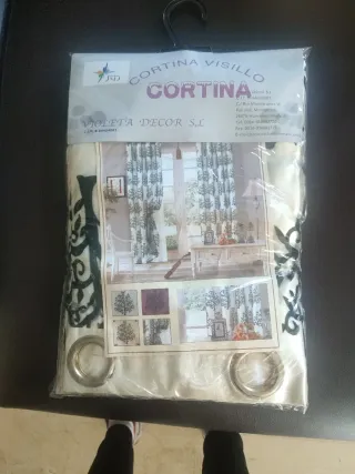 Cortina Visillo J.J. Moda Hogar 150x250cm
