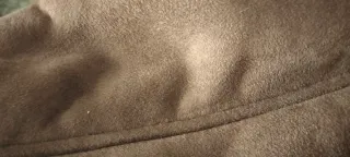 Cazadora Piel Borrego Marrón y Negra