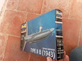Maqueta Revell Submarino Tipo II B (1943)