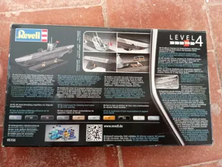 Maqueta Revell Submarino Tipo II B (1943)