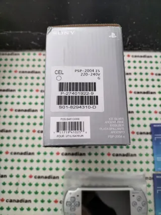 PSP Sony Plata PSP-2004