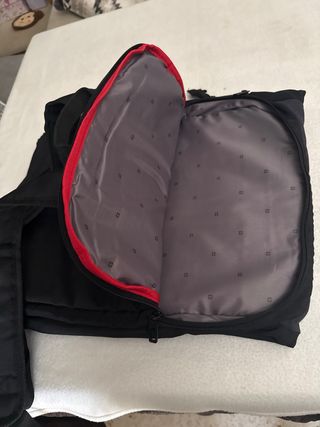 Mochila Pepe Jeans Negra y Gris