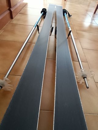 Esquís K2 con bastones
