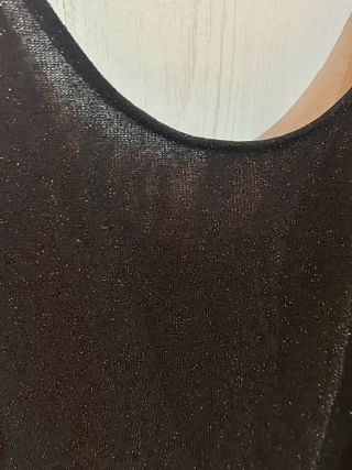 Body negro Zara brillante