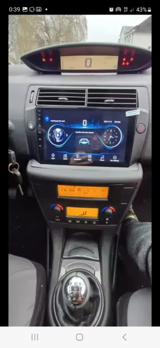 Radio Android Carplay Citroen C4 nueva