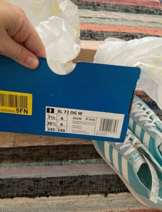 Adidas SL 72 OG W Zapatillas Azul Blanco