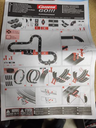 Scalextric Carrera GO con 6,3m de circuito!!!
