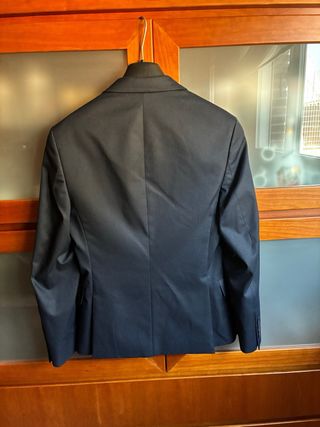 Traje Zara Hombre Azul Oscuro
