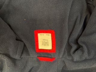Chaquetón bebé rojo