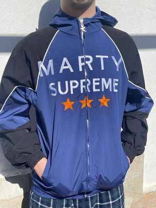 Chaqueta Marty Supreme azul y negra