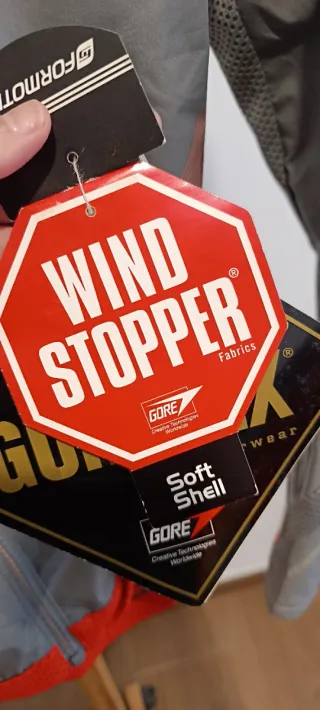 Chaqueta Adidas Running Gore-Tex Mujer Gris/Roja