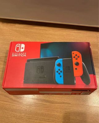 Caja nintendo.switch vacía