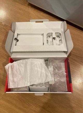 Caja nintendo.switch vacía
