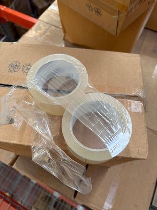 Cinta de embalar transparente