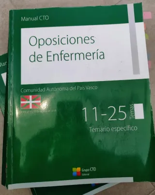 Libros CTO OPE osakidetza