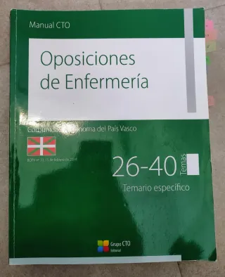 Libros CTO OPE osakidetza