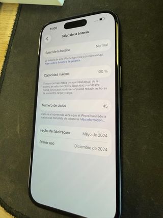 iPhone 15 256GB Negro