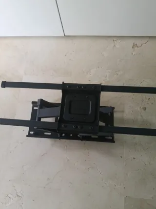 Soportes TV Negro Metálico