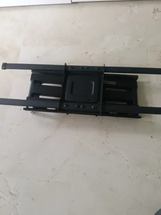 Soportes TV Negro Metálico