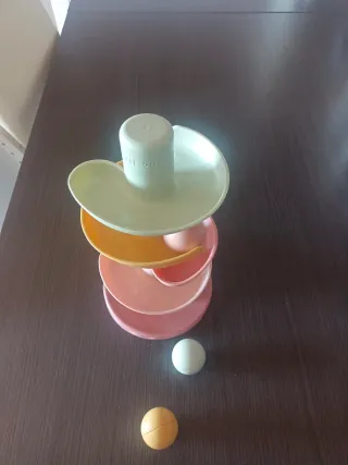 Torre espiral Little Dutch con bolas