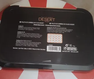 Paleta Sombras Desert Deliplus