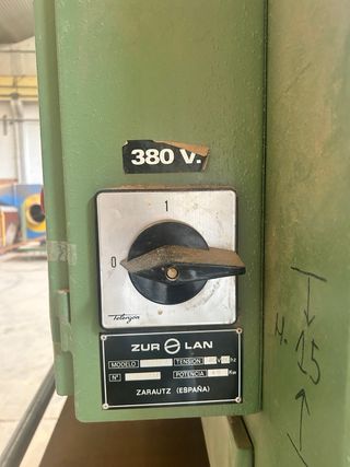 Lijadora industrial para madera