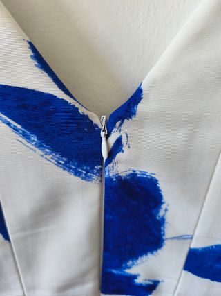 Vestido Lauren Ralph Lauren azul flores 4