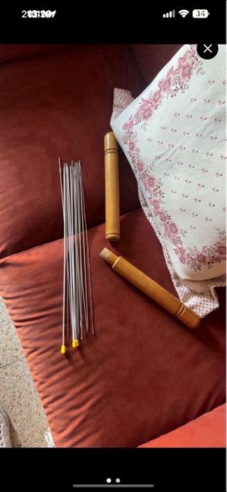 Agujas de coser antiguas (12 uds.)