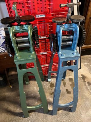 Laminadora hilo y chapa