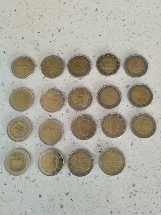 Monedas 2 Euros Colección Variada