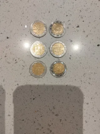 Monedas 2 Euros Colección Variada