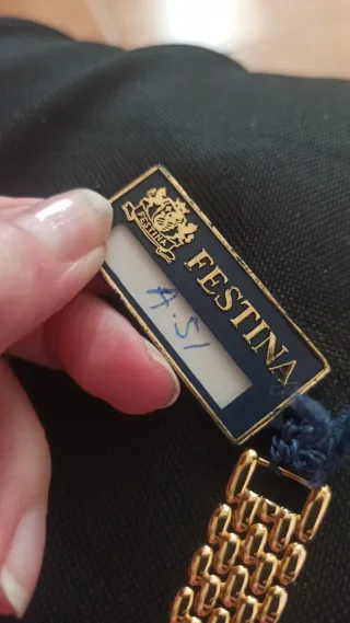 Reloj Festina Chapado Oro Vintage