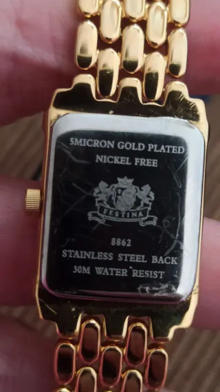 Reloj Festina Chapado Oro Vintage