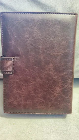 Agenda Piquadro organizer pelle marrone