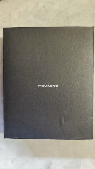 Agenda Piquadro organizer pelle marrone