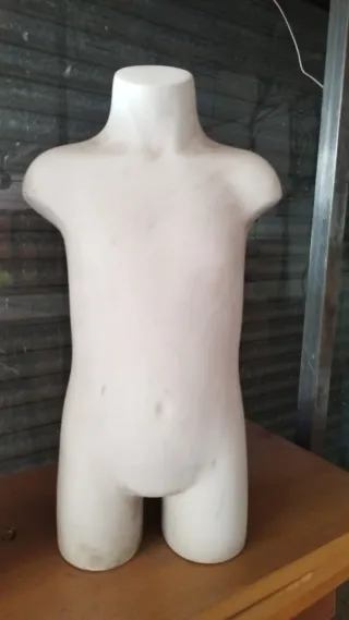 Busto Maniquí Infantil Blanco