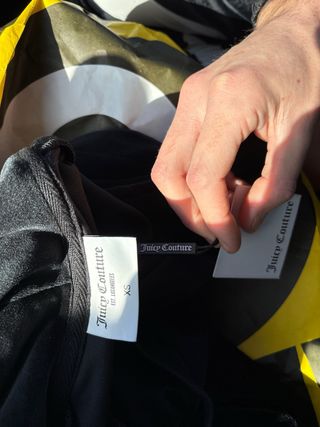 Chándal Juicy Couture Negro Talla S