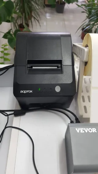 Impresora de Tickets Aqprox Negra