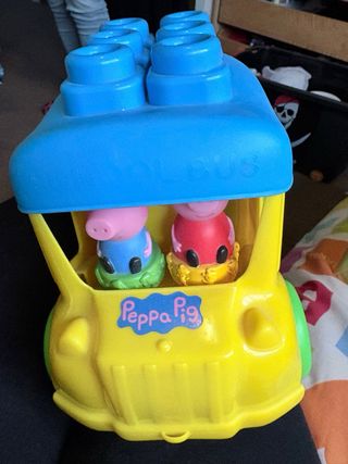 Coche Clementoni Peppa Pig con Bloques