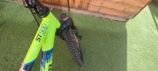 Bicicleta infantil Rockrider verde