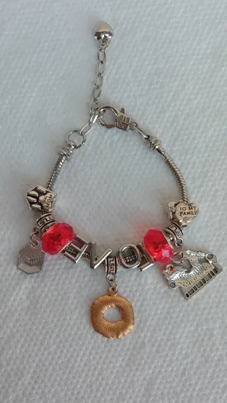 Bracciale multicharms Love