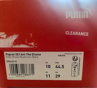 Chanclas Puma Beige/Marrón Talla 44.5