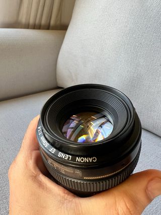 Objetivo Canon EF 50mm f/1.4 USM